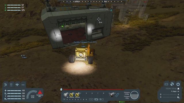 Wasteland Survival Series #8 | Large Mobile Drill Rig | Space Engineers смотреть онлайн