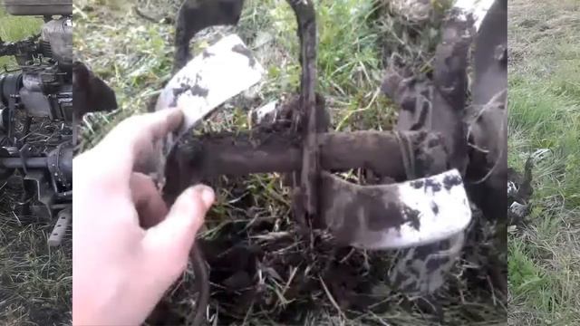 Фрезы гусиные лапки или Почвенная фреза для мотоблока смотреть онлайн