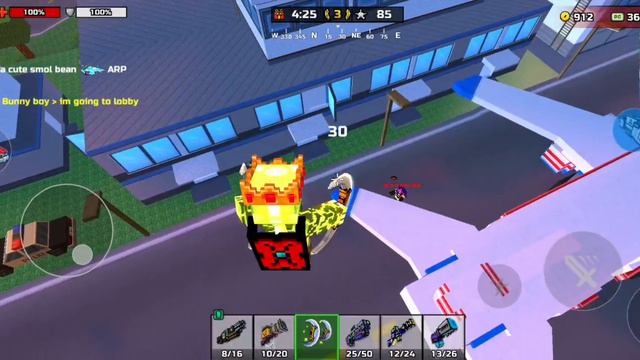 Проверяю новое оружие в пиксель Ган. Лунные Клинки. смотреть онлайн