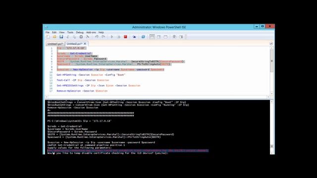 Mange HP Servers with iLO RESTful API using PowerShell смотреть онлайн