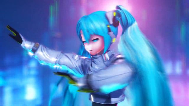 「4K 60 Fps」CH4NGE Feat. Kafu (dancer - Hatsune Miku) | Giga | MikuMikuDance (MMD) MV