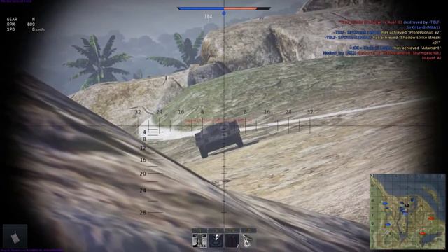 War Thunder - I really love the T-50! смотреть онлайн
