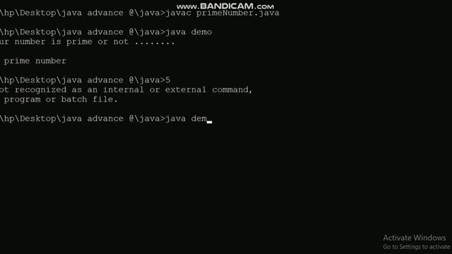 prime number in Java смотреть онлайн