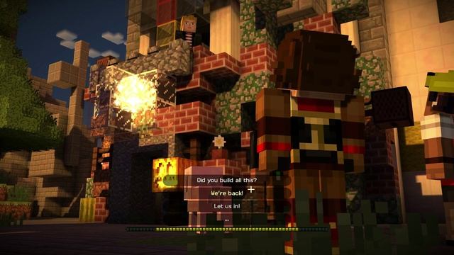 Minecraft Story Mode Episode 2 Full Walkthrough: Assembly Required - No Commentary смотреть онлайн