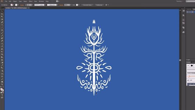 ❄️ИДЕАЛЬНЫЕ СНЕЖИНКИ в Illustrator | ❄️со сложными узорами❄️
