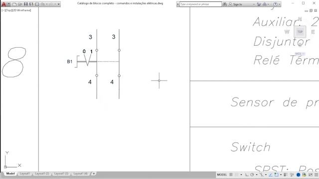Blocos no AutoCAD - Biblioteca completa para download смотреть онлайн