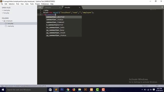 How to insert Data in mysql database using php oop смотреть онлайн