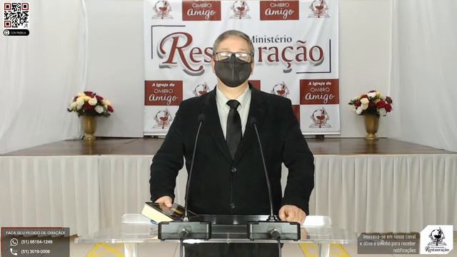 Transmissão ao vivo IPAD Ministério Restauração - (18/07/2020) смотреть онлайн