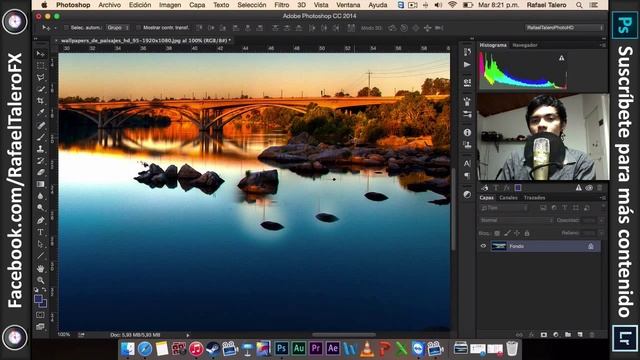 Photoshop desde CERO # 10 - Herramienta Tampón Clonar Photoshop CC 2014 смотреть онлайн