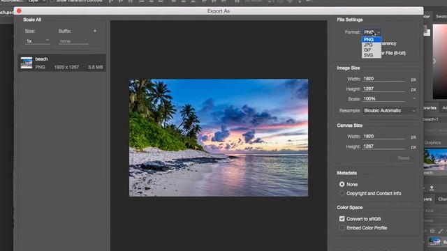 How To Save As JPG In Adobe Photoshop смотреть онлайн