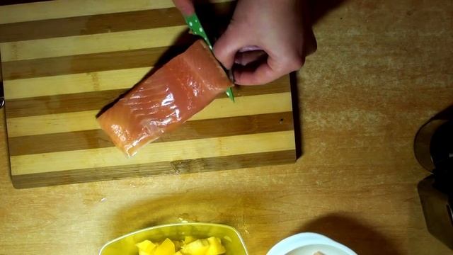 Салат семга креветки Жаркие тропики смотреть онлайн