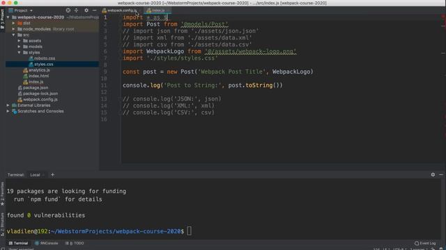 Webpack - Полный курс за 3 часа смотреть онлайн