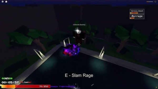 Roblox Heaven Stand Showcasing Cosmic Garou