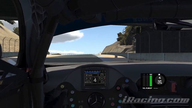 MERCEDES AMG GT4 ON LAGUNA SECA | IRACING 2023S2W10