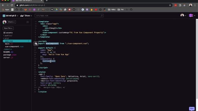 IoT + ML Lab - Part 2 (Vue.js Component Interaction) смотреть онлайн