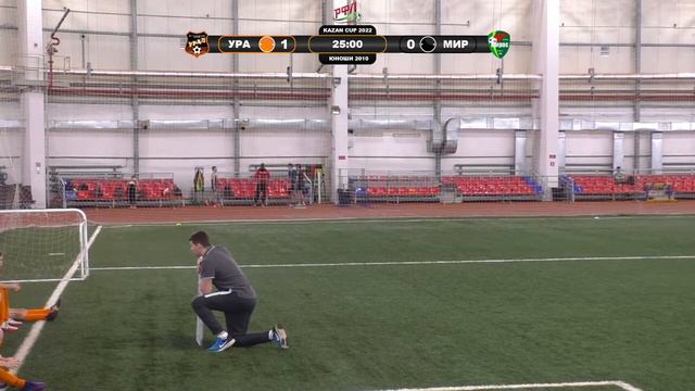 Kazan Cup 2022 Юноши 2010 УРАЛ УрФА бел - МИРАС 3:2 смотреть онлайн