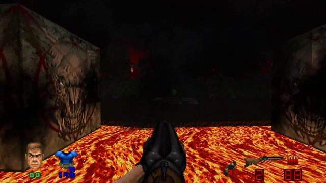 Brutal Doom: Doom 2 Reloaded - Map 23 - Elysian Plains смотреть онлайн