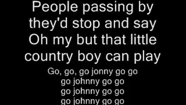 Johnny B. Goode + Lyrics смотреть онлайн