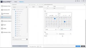 Конфигурирование учета рабочего времени в программе SmartPSS-AC (Видеообучение)
