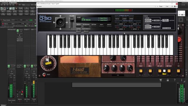 Hybrid Keys - Loft Piano + Roland D-50 & Kentaro Particle Reverb (Template) смотреть онлайн