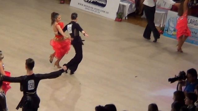 710 Kyiv waltz 2015 Junior 2 Latin Round 3 H2 Samba смотреть онлайн