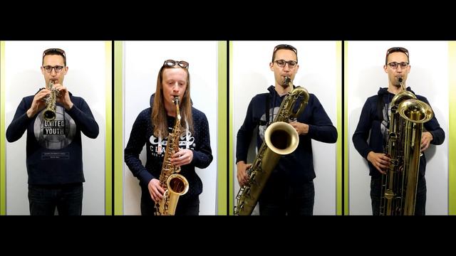 The Addams Family Toybox - Eb saxophone only (a saxapella) смотреть онлайн
