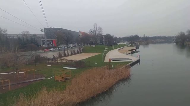 Канатная дорога в Вроцлаве смотреть онлайн
