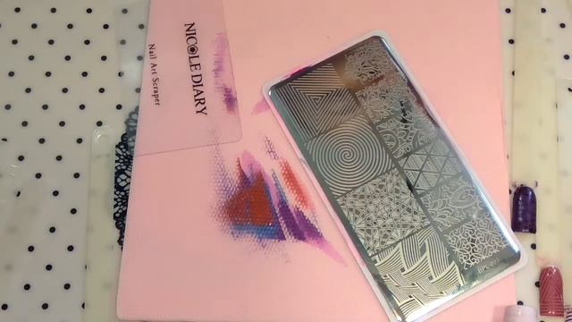 Тестирование лака для стемпинга LULAA с сайта AliExpress смотреть онлайн