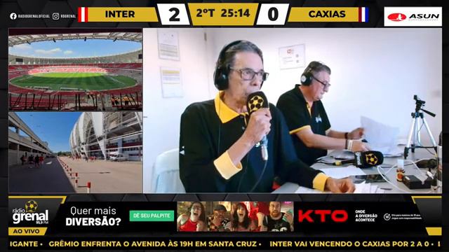 INTER 2 X 0 CAXIAS | AVENIDA 0 X 1 GRÊMIO | GAUCHÃO 2024 смотреть онлайн