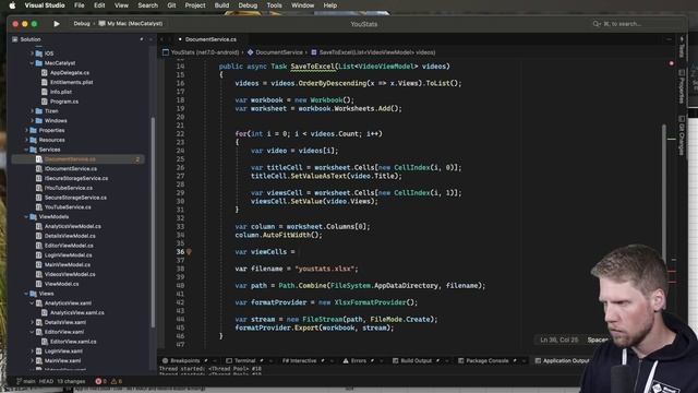 Building an app with .NET MAUI and Telerik Components - Part 4 - Exporting to Excel and PDF смотреть онлайн
