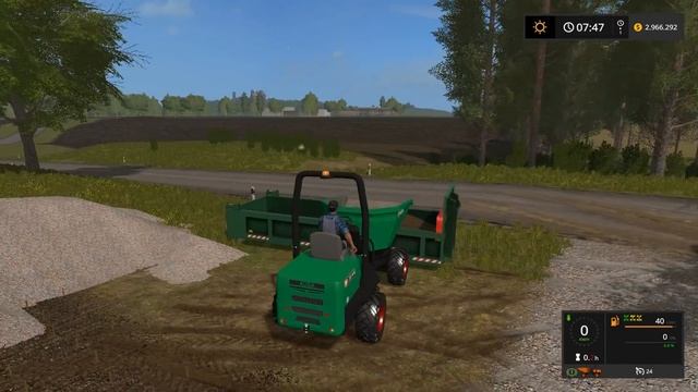 FS17 - Forestry and Farming on The Valley The Old Farm 107 смотреть онлайн