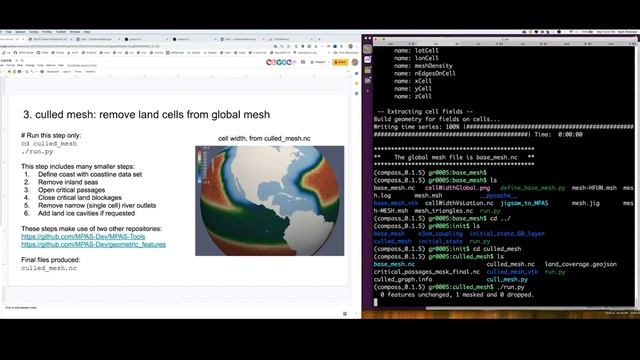 MPAS Mesh Generation Tutorial смотреть онлайн