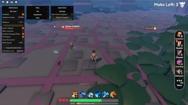 *NEW* World Zero Script (PASTEBIN 2023) (AUTOFARM, KILL AURA, SPEED, AUTO SPIN and more)