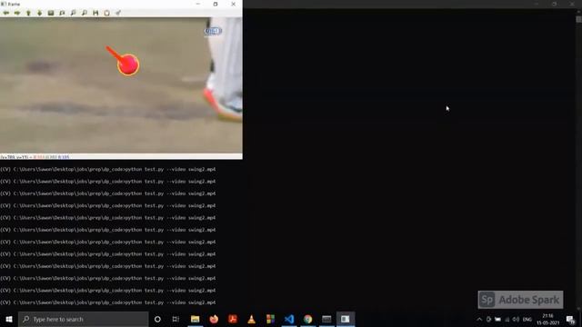 Ball Tracking Using OpenCV and Python смотреть онлайн