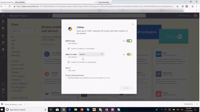 Remote learning - How to use Lifeliqe 3D models and Microsoft Teams смотреть онлайн