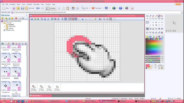 Como Crear Nuestro Propio Cursor y Como Instalarlo.wmv смотреть онлайн