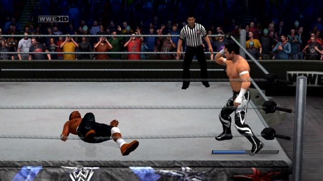 WWE SmackDown VS Raw 2011 PS3 - Evan Bourne VS JTG смотреть онлайн