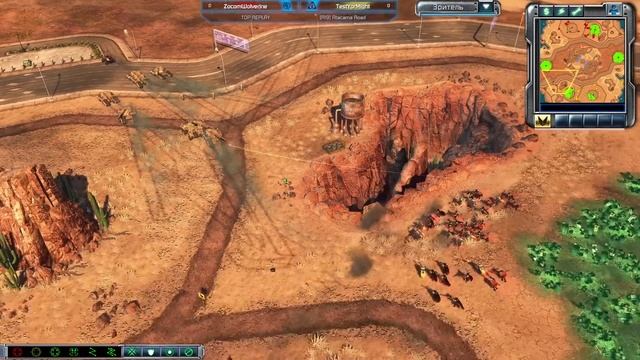 ПЕХОТА ПРËТ НА ПРОЛОМ В C&C 3: KANE'S WRATH смотреть онлайн