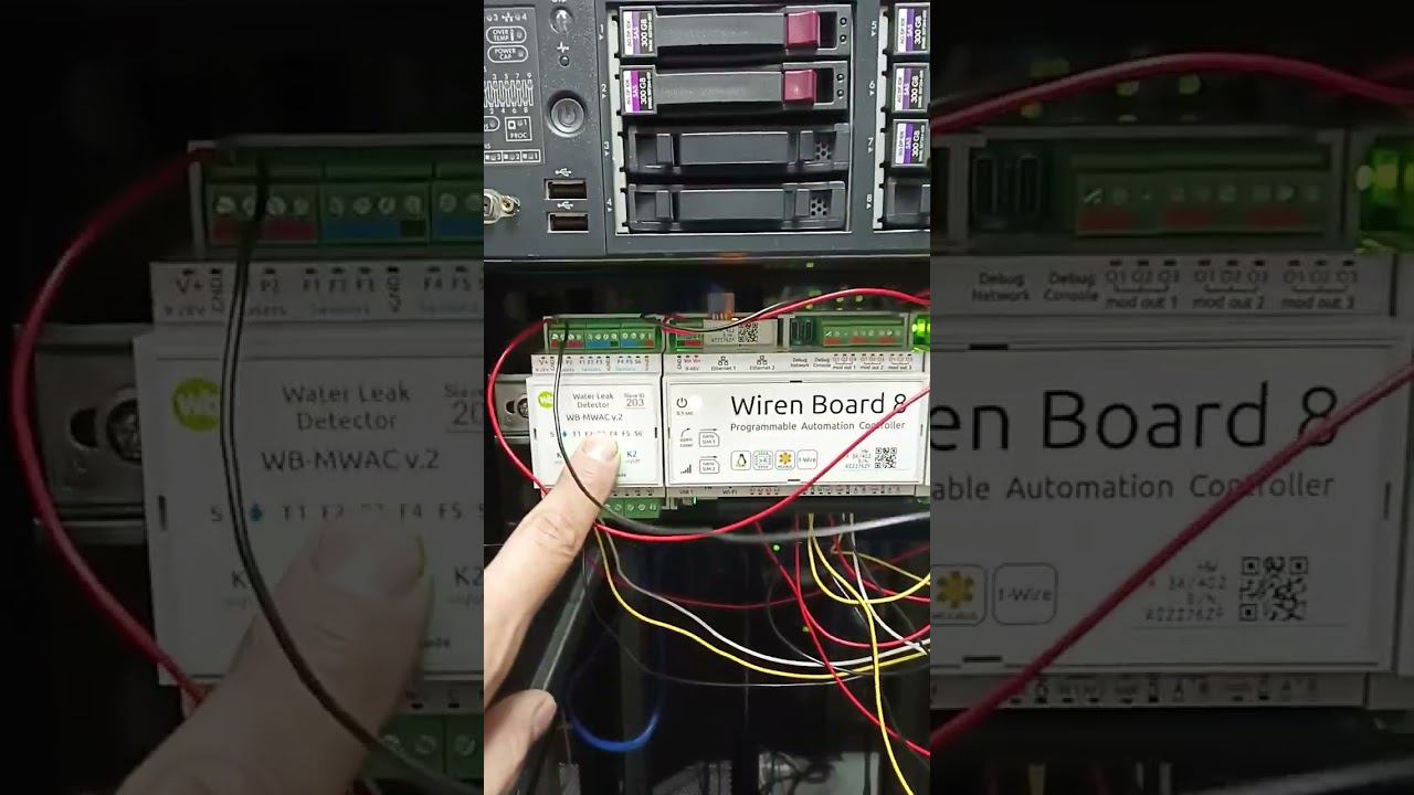 wiren board 8 для мониторинга серверной смотреть онлайн