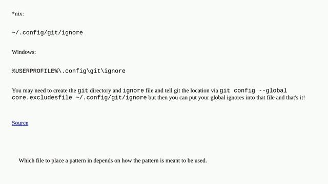 Global Git ignore смотреть онлайн