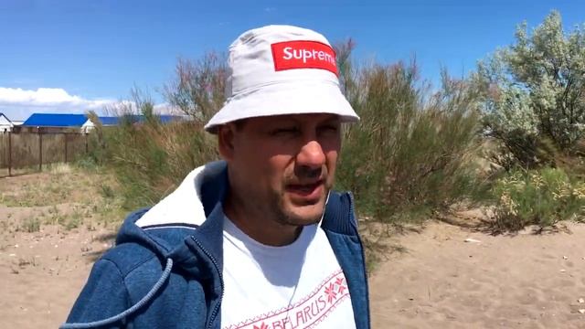 Казахстан, Шубар Тубек, Балхаш уникальное озеро. Место которое стоит посетить... смотреть онлайн