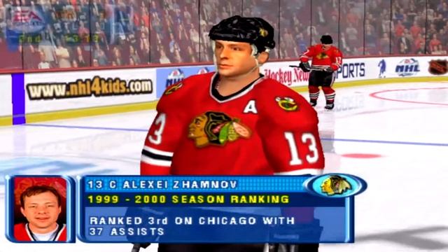 NHL 2001 Gameplay Atlanta Thrashers vs Chicago Blackhawks смотреть онлайн