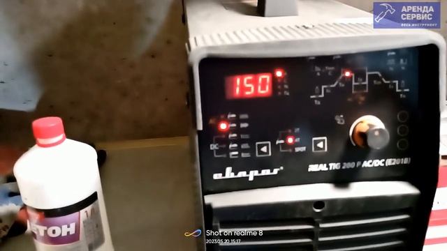 Сварка в аргоне. Ремонт корпуса виброрейки. Силумин смотреть онлайн