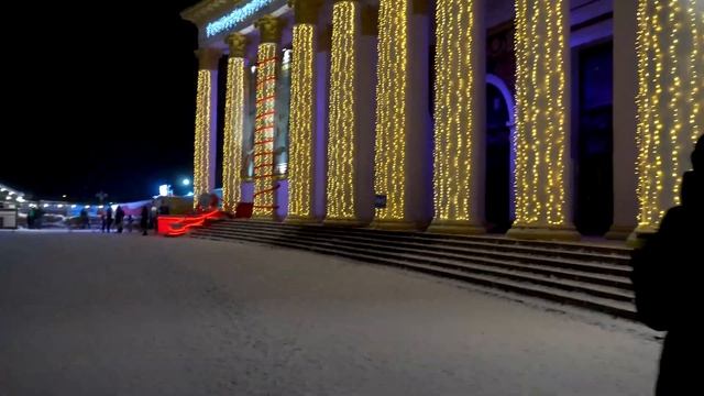 Зимова країна на ВДНГ. Киев 2021 | Sony a6400 kit 16-50mm 4k, Zhiyun Crane M2 смотреть онлайн