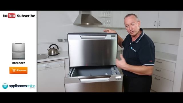 DD60DCX7 Fisher & Paykel unique DishDrawer reviewed by expert - Appliances Online смотреть онлайн