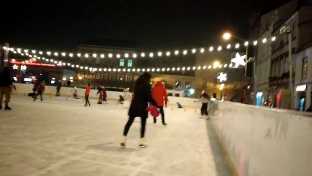 Bielsko Biala lodowisko Poland | Бельско Бяла Польша смотреть онлайн