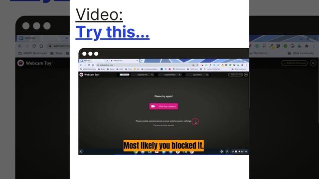 Chromebook Tips: Blocked Camera Fix смотреть онлайн