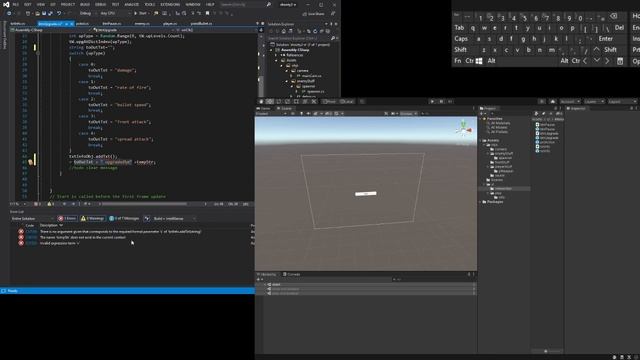 game coding with unity with commentary ( rogue like shooter pt 20 messages) смотреть онлайн