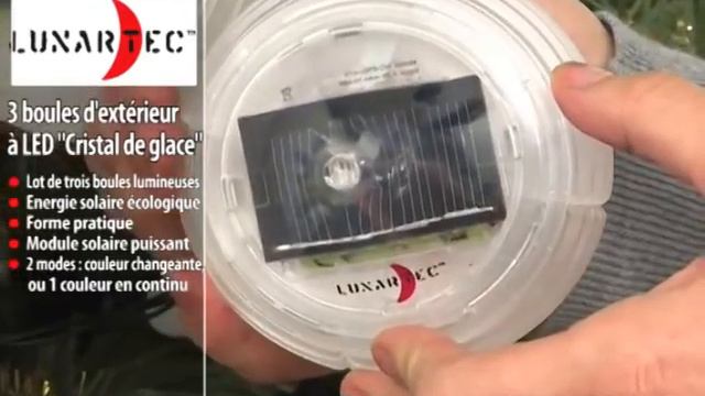 NC6762-3 BOULES DE NOËL À LED ''CRISTAL DE GLACE'' смотреть онлайн