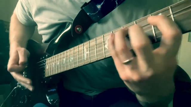 Grim Reaper - Rock You to Hell Solo (Guitar Cover) смотреть онлайн